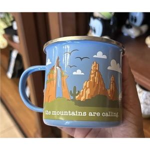 Walt Disney World Splash Mountain The Mountains Are Calling Mug Space Mountain